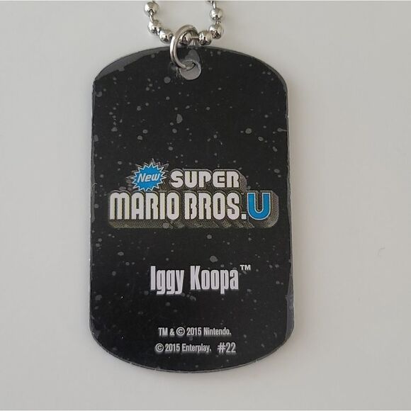 Super Mario Bros Necklaces 5 Necklaces Bowser Peach Kong Iggy Koopa #0268 - Picture 14 of 16